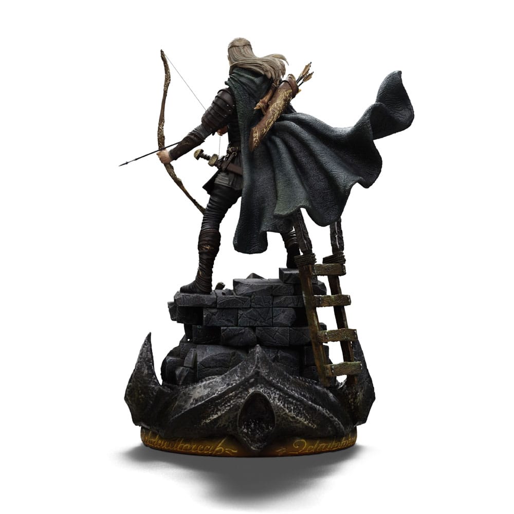 The Lord of the Rings Art Scale Statue Legolas Unleashed Iron Studios