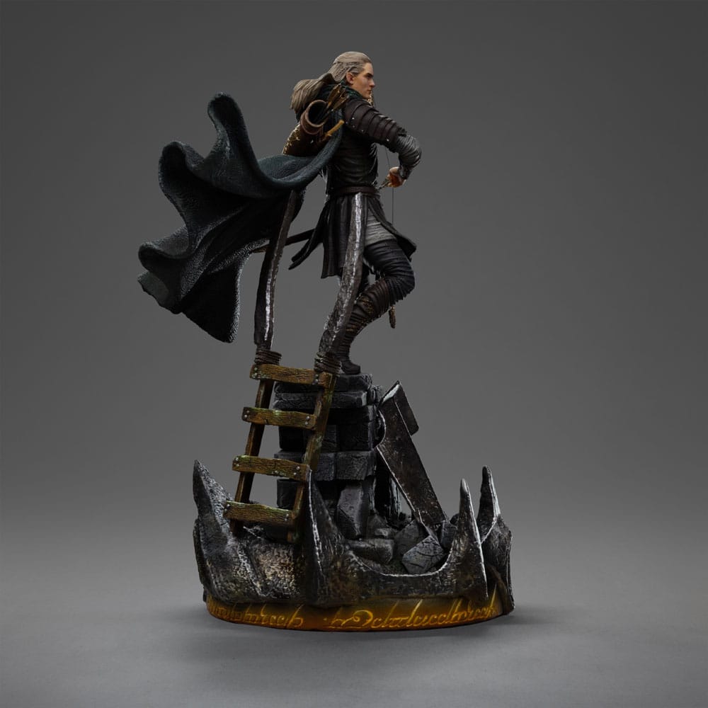 The Lord of the Rings Art Scale Statue Legolas Unleashed Iron Studios