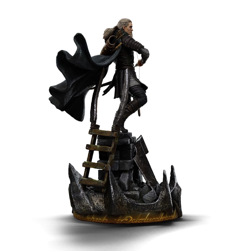 The Lord of the Rings Art Scale Statue Legolas Unleashed Iron Studios