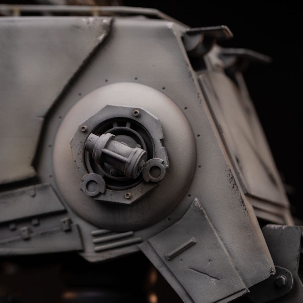 Star Wars Demi Art Scale Statue 1/20 AT ST and Chewbacca Iron Studios