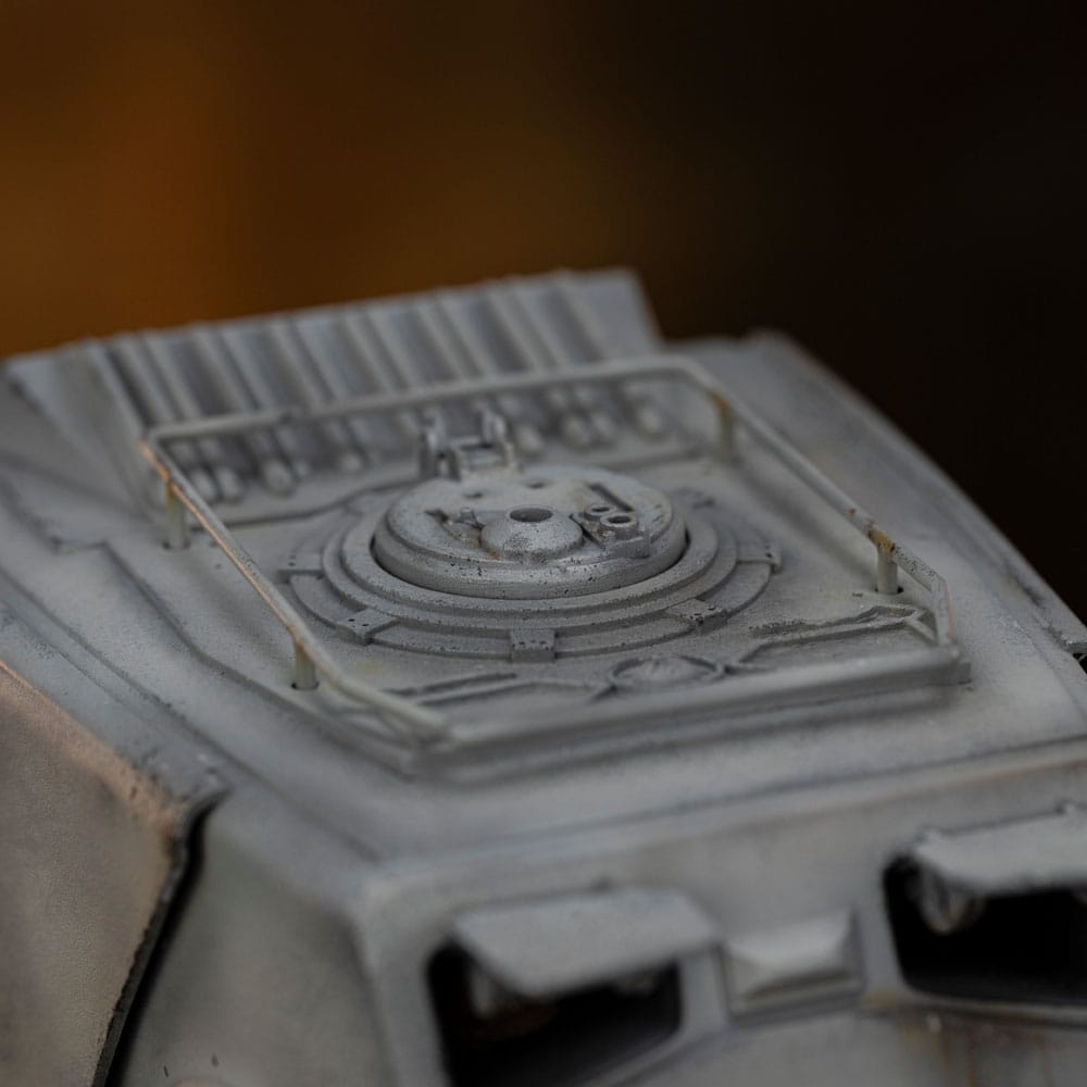 Star Wars Demi Art Scale Statue 1/20 AT ST and Chewbacca Iron Studios
