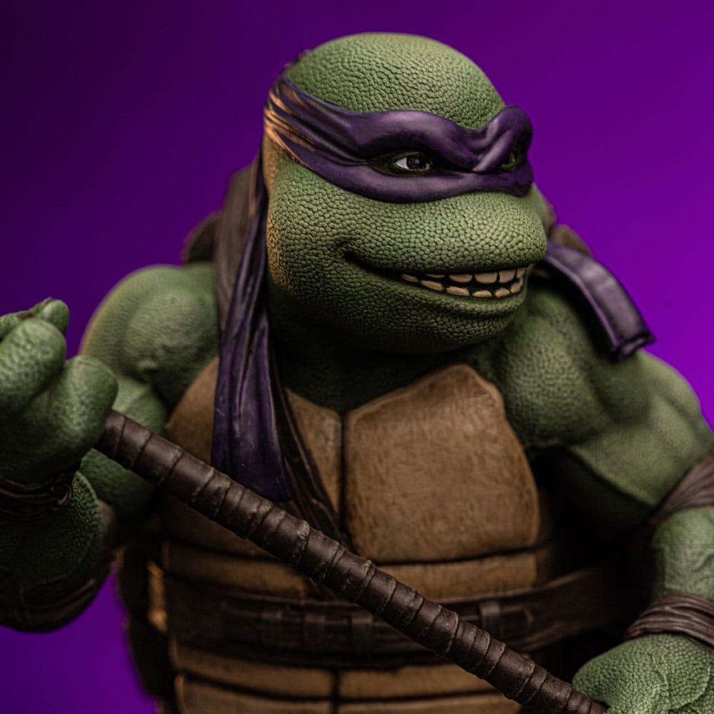 Teenage Mutant Ninja Turtles Art Scale Statue Donatello Iron Studios