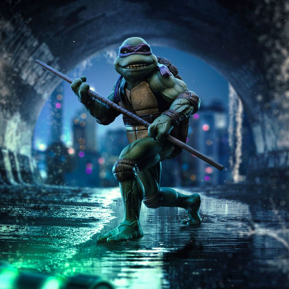 Teenage Mutant Ninja Turtles Art Scale Statue Donatello Iron Studios