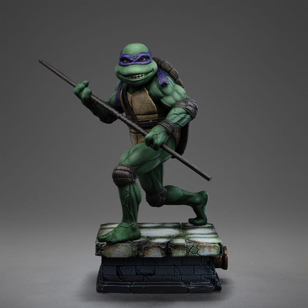 Teenage Mutant Ninja Turtles Art Scale Statue Donatello Iron Studios