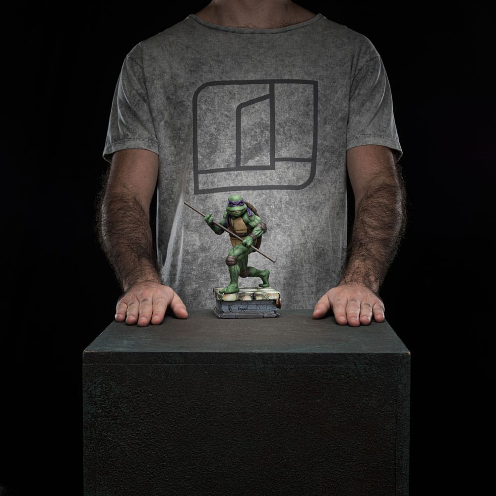Teenage Mutant Ninja Turtles Art Scale Statue Donatello Iron Studios