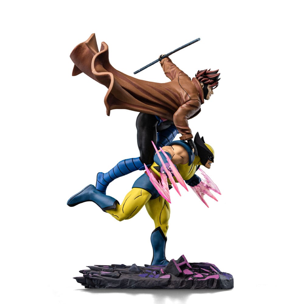 Marvel Deluxe Art Scale Statue X-Men´97 Gambit & Wolverine Iron Studios