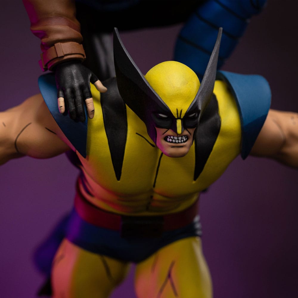 Marvel Deluxe Art Scale Statue X-Men´97 Gambit & Wolverine Iron Studios