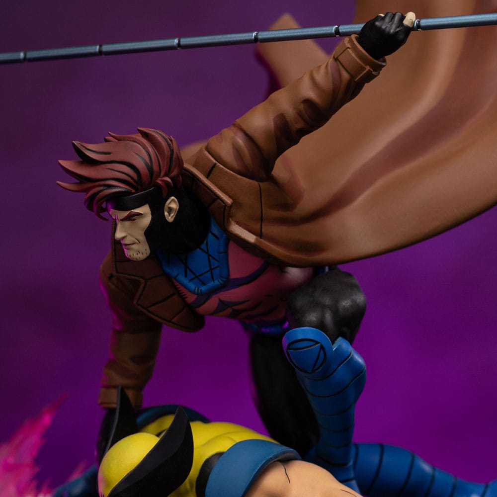 Marvel Deluxe Art Scale Statue X-Men´97 Gambit & Wolverine Iron Studios
