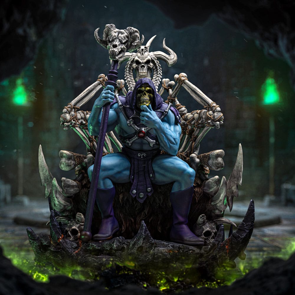 Masters of the Universe Prime Scale Statue Skeletor 10th Anniversary Ver. Iron Studios