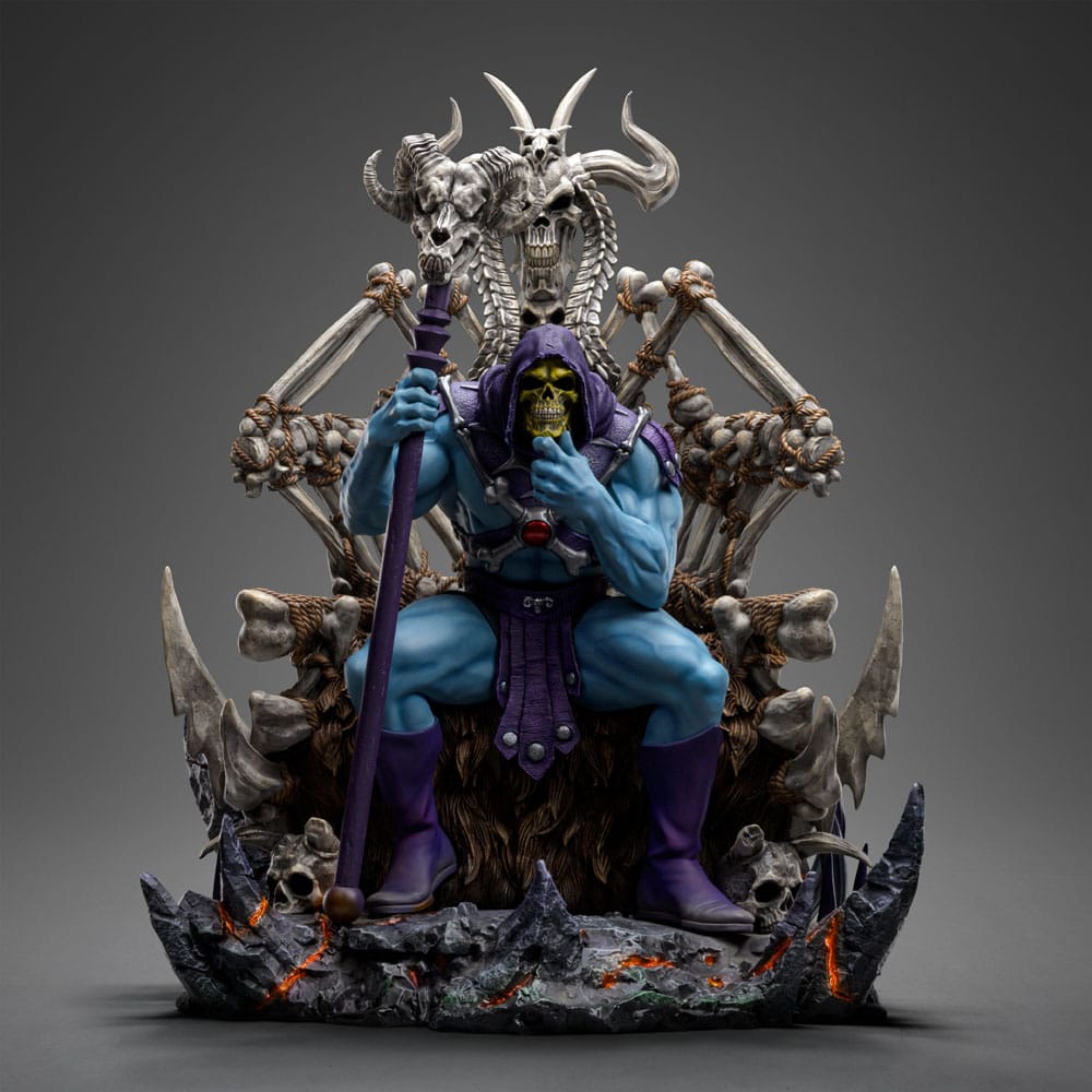 Masters of the Universe Prime Scale Statue Skeletor 10th Anniversary Ver. Iron Studios