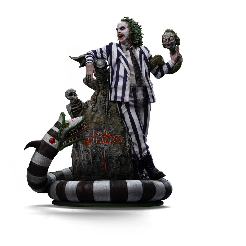 Beetlejuice Art Scale Statue Beetlejuice Iron Studios
