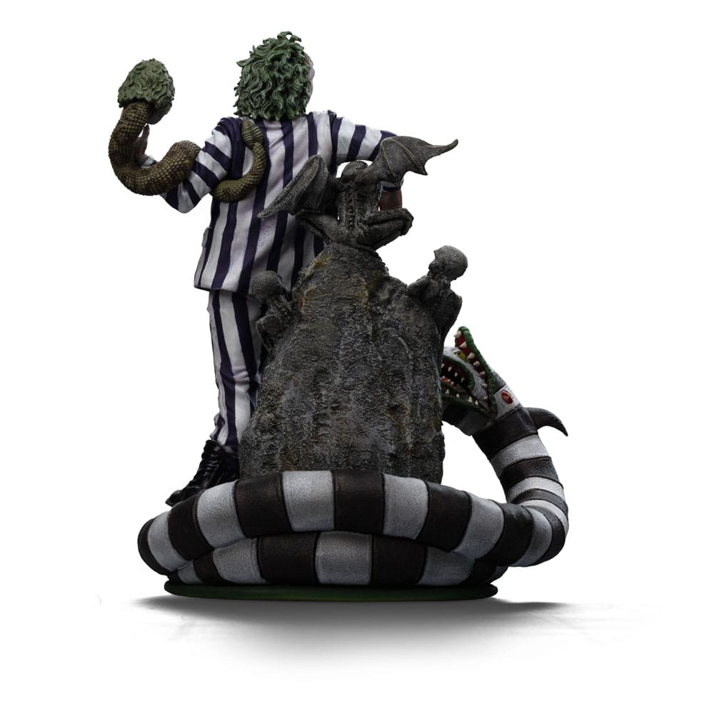 Beetlejuice Art Scale Statue Beetlejuice Iron Studios