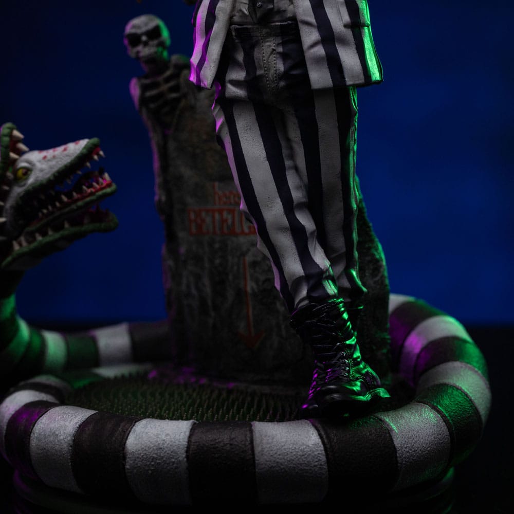 Beetlejuice Art Scale Statue Beetlejuice Iron Studios