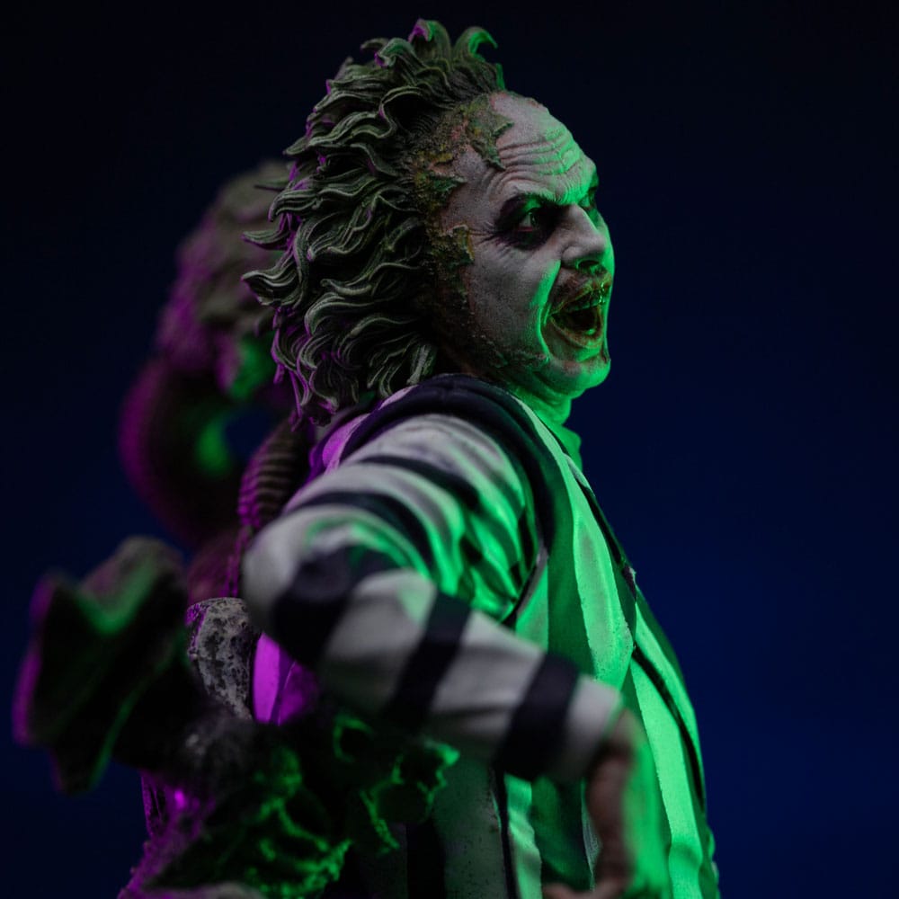 Beetlejuice Art Scale Statue Beetlejuice Iron Studios