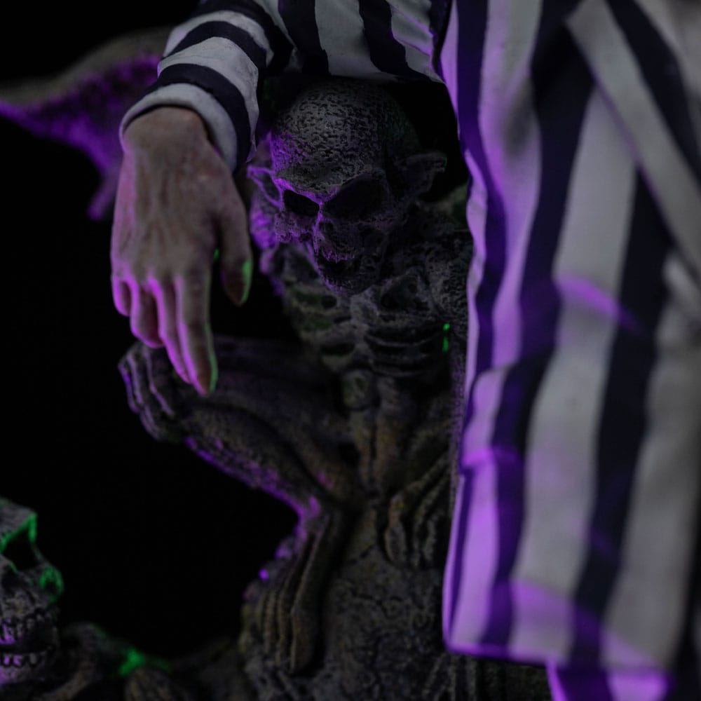 Beetlejuice Art Scale Statue Beetlejuice Iron Studios