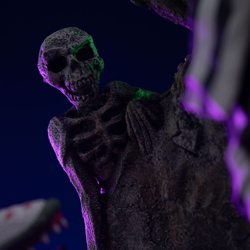 Beetlejuice Art Scale Statue Beetlejuice Iron Studios