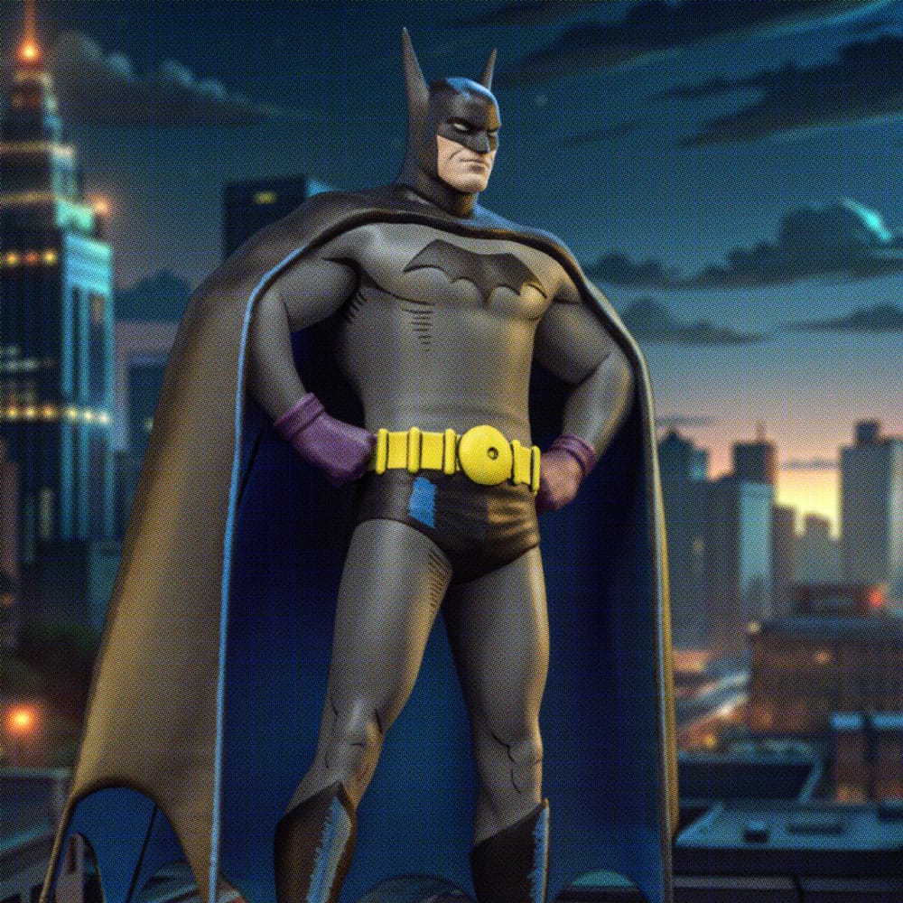 DC Comics Art Scale Statue Batman Detective 85th Anniversary Iron Studios