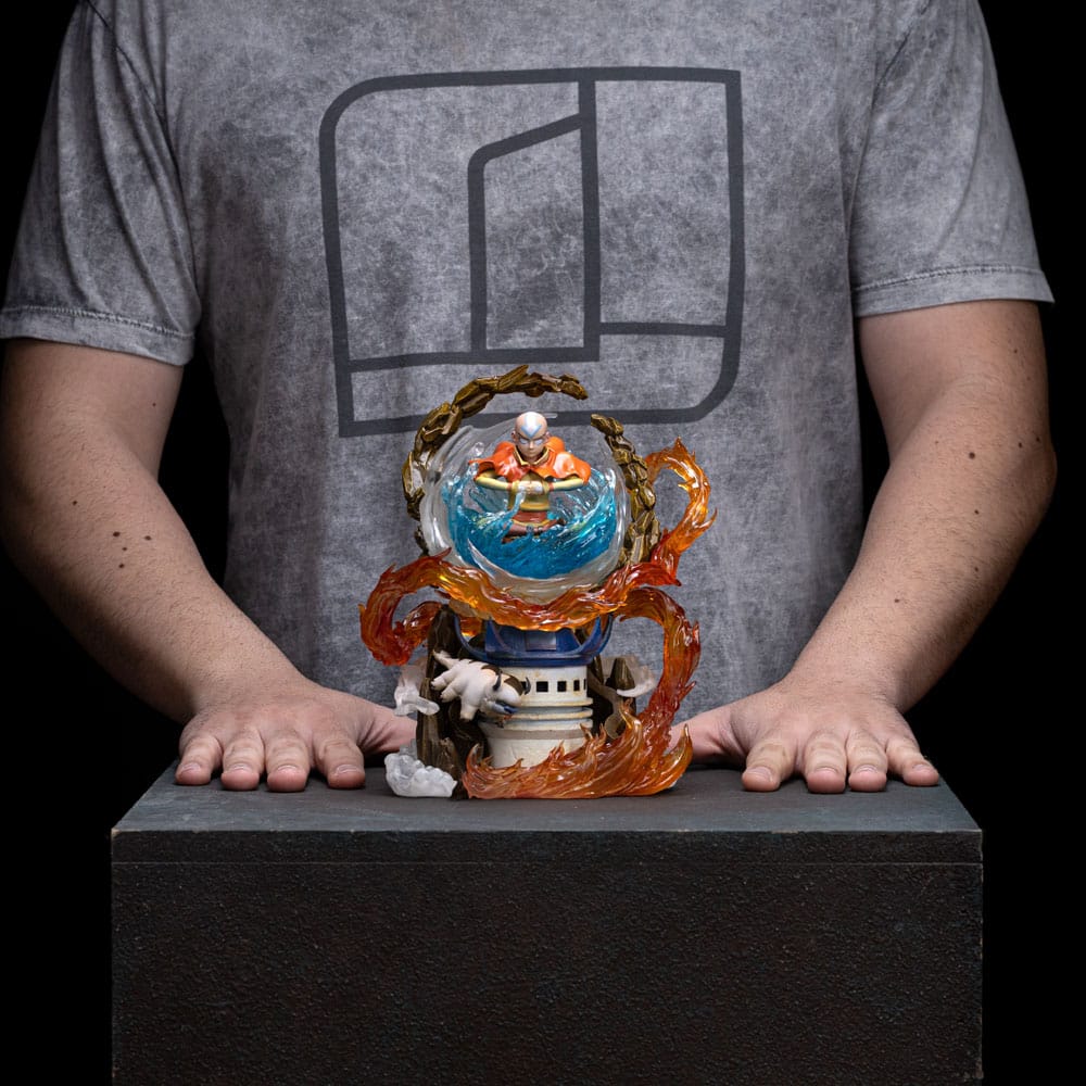 Avatar The Last Airbender Art Scale Statue Aang Iron Studios