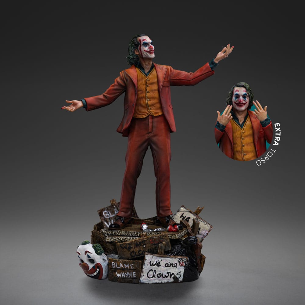 DC Comics Art Scale Deluxe Statue Joker Arthur Fleck Iron Studios
