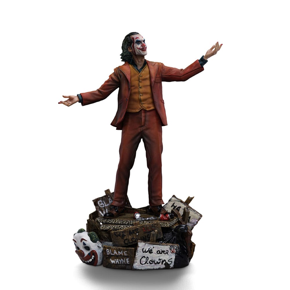 DC Comics Art Scale Deluxe Statue Joker Arthur Fleck Iron Studios