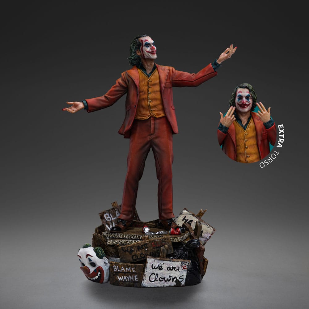 DC Comics Art Scale Deluxe Statue Joker Arthur Fleck Iron Studios