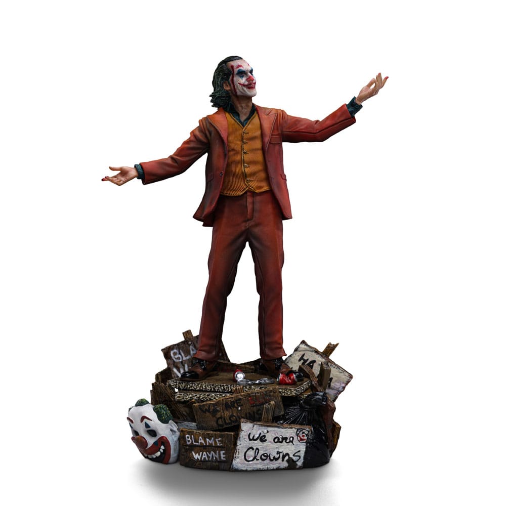 DC Comics Art Scale Deluxe Statue Joker Arthur Fleck Iron Studios