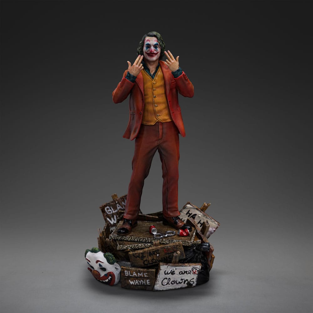 DC Comics Art Scale Deluxe Statue Joker Arthur Fleck Iron Studios