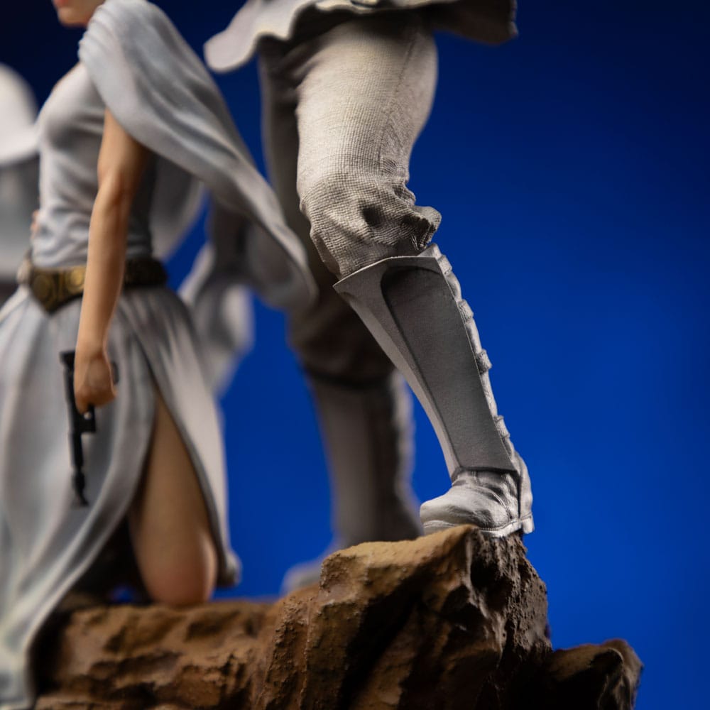 Star Wars Deluxe Art Scale Statue Luke and Leia Iron Studios