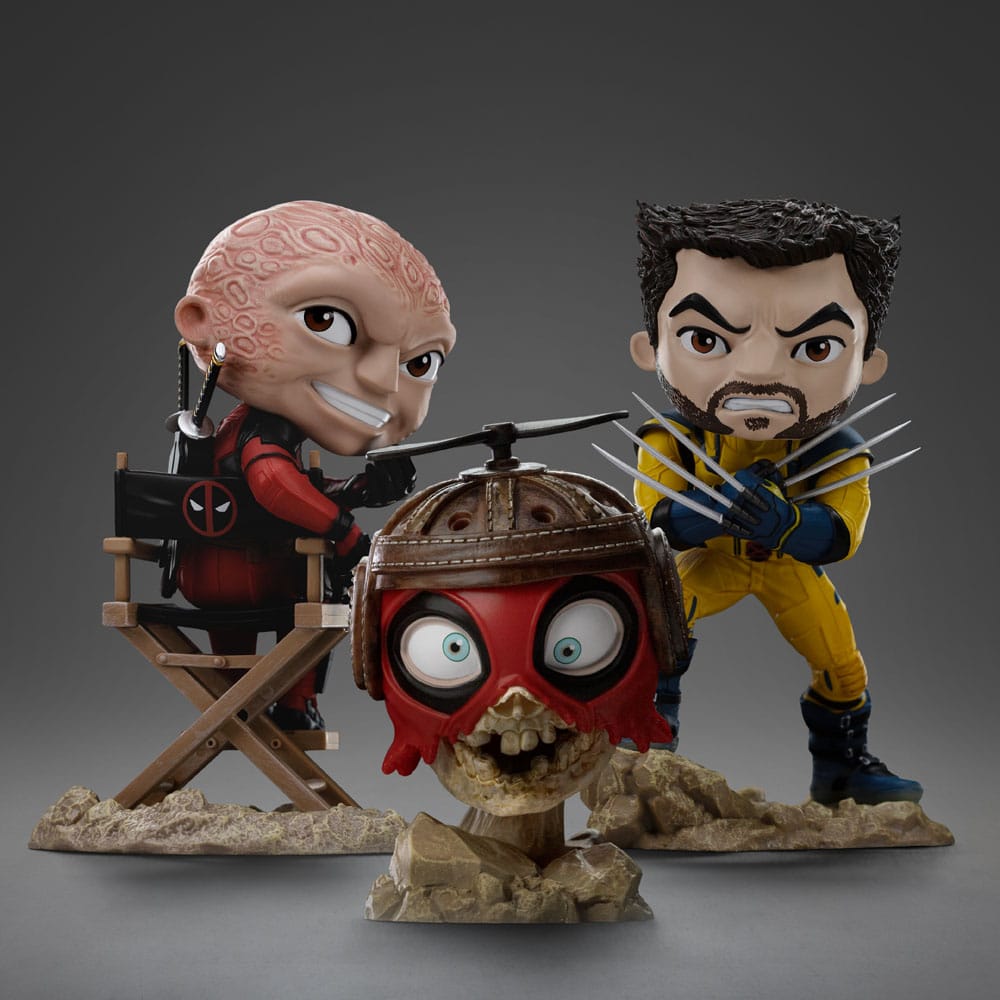 Deadpool & Wolverine Mini Co. Wolverine Unmasked Iron Studios