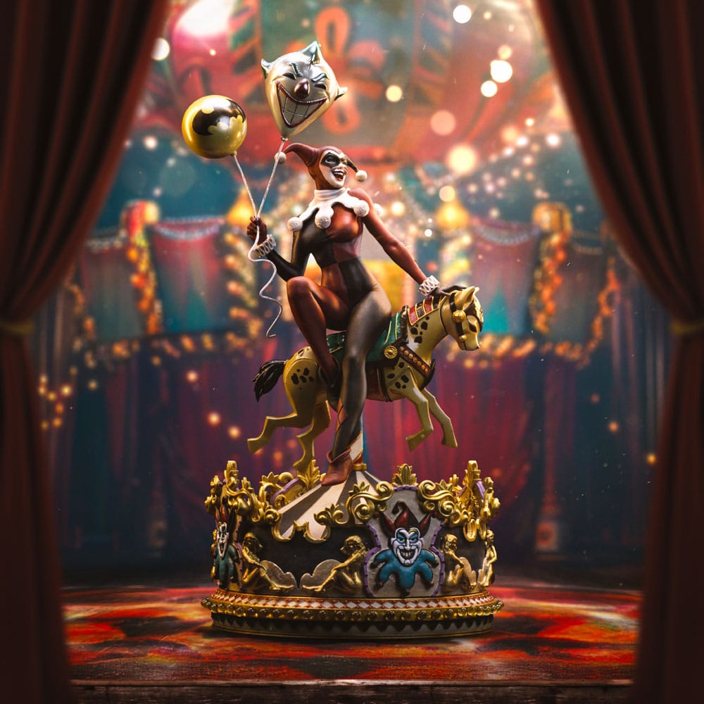 DC Comics Art Scale Statue Harley Quinn Unleashed Iron Studios