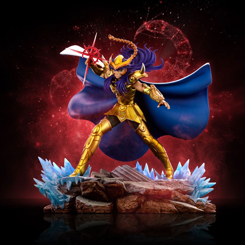 Saint Seiya Art Scale Statue Scorpio Milo Iron Studios