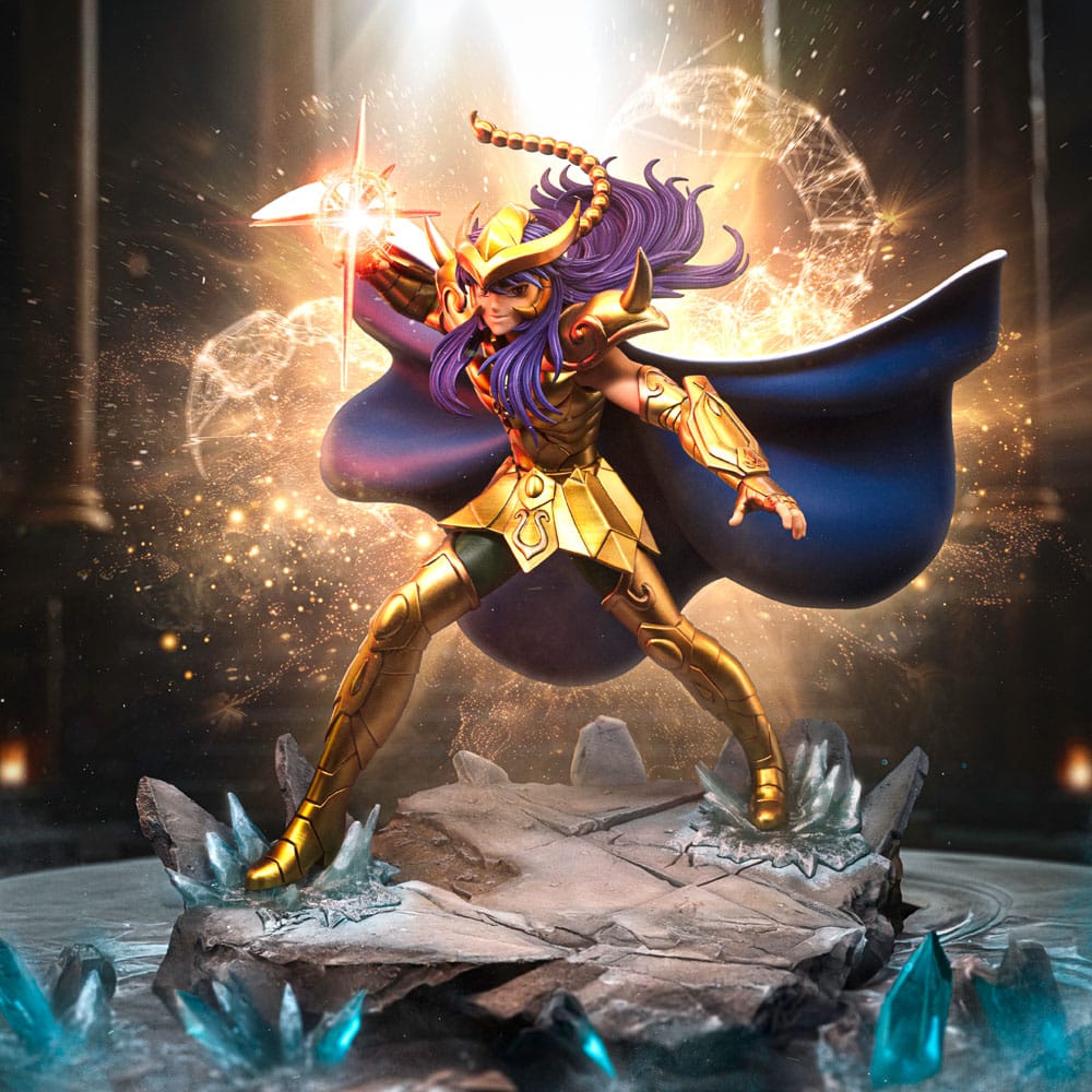 Saint Seiya Art Scale Statue Scorpio Milo Iron Studios