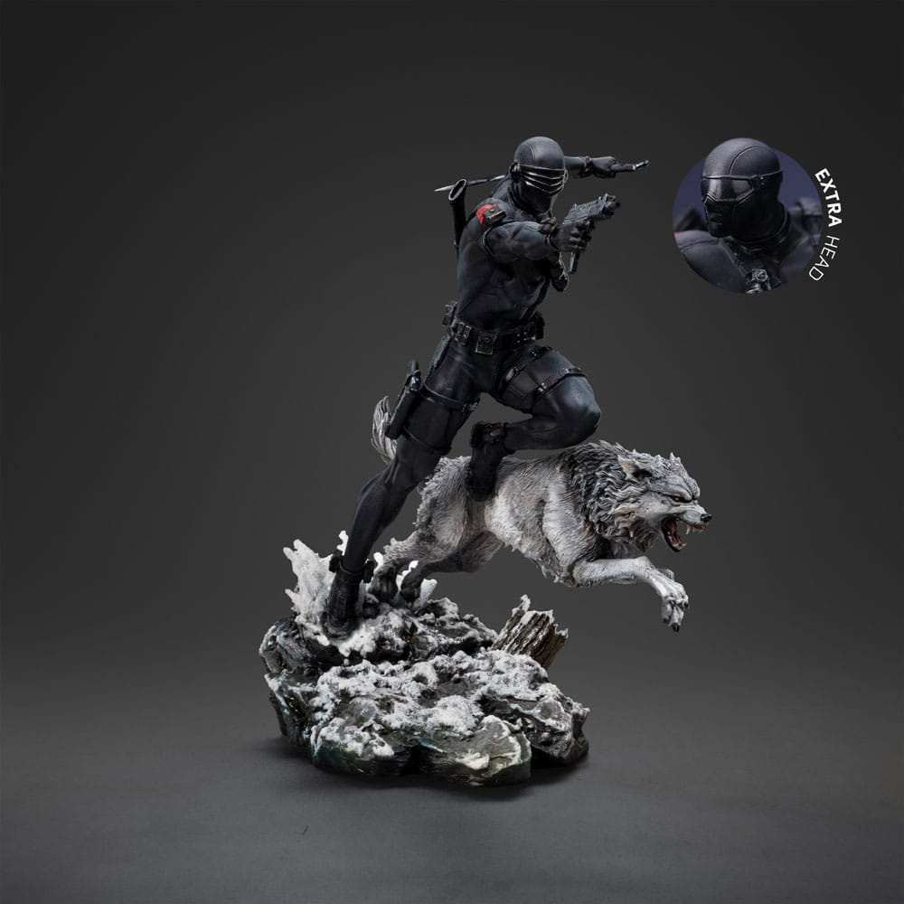 GI Joe Art Scale Statue Snake Eyes Iron Studios