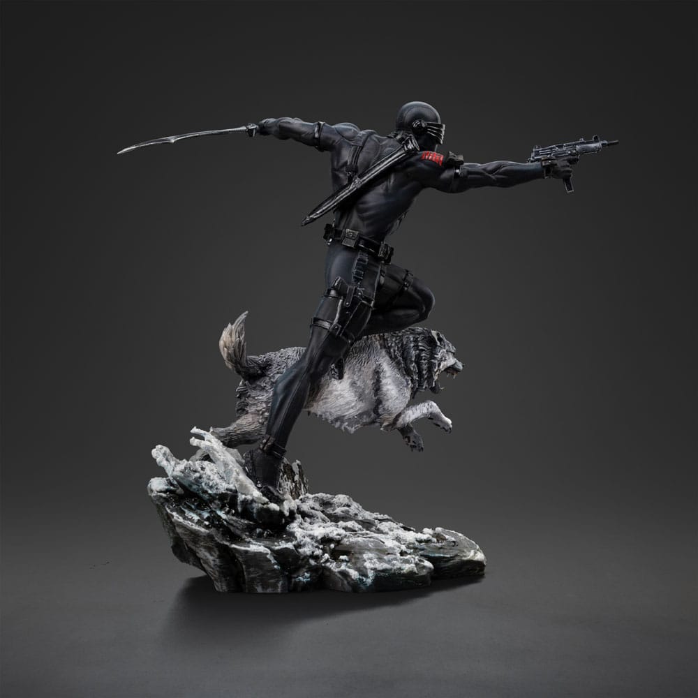 GI Joe Art Scale Statue Snake Eyes Iron Studios
