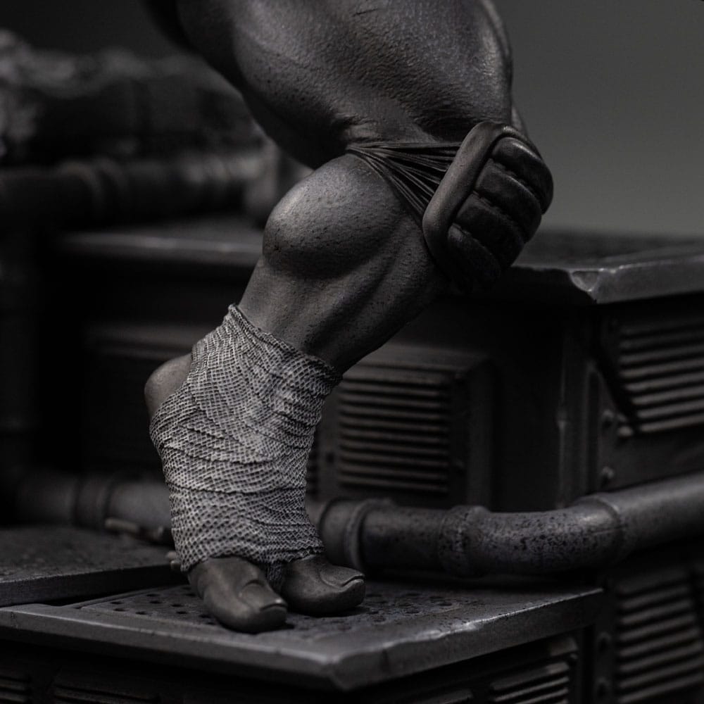 Teenage Mutant Ninja Turtles Art Scale Statue Donatello Black and White Variant heo exclusive Iron Studios