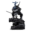 Teenage Mutant Ninja Turtles Art Scale Statue Leonardo Black and White Variant heo exclusive Iron Studios