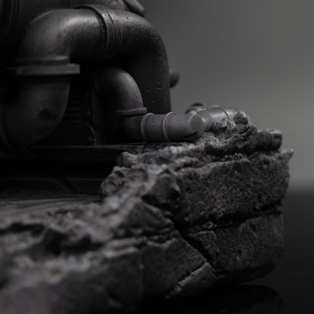 Teenage Mutant Ninja Turtles Art Scale Statue Leonardo Black and White Variant heo exclusive Iron Studios