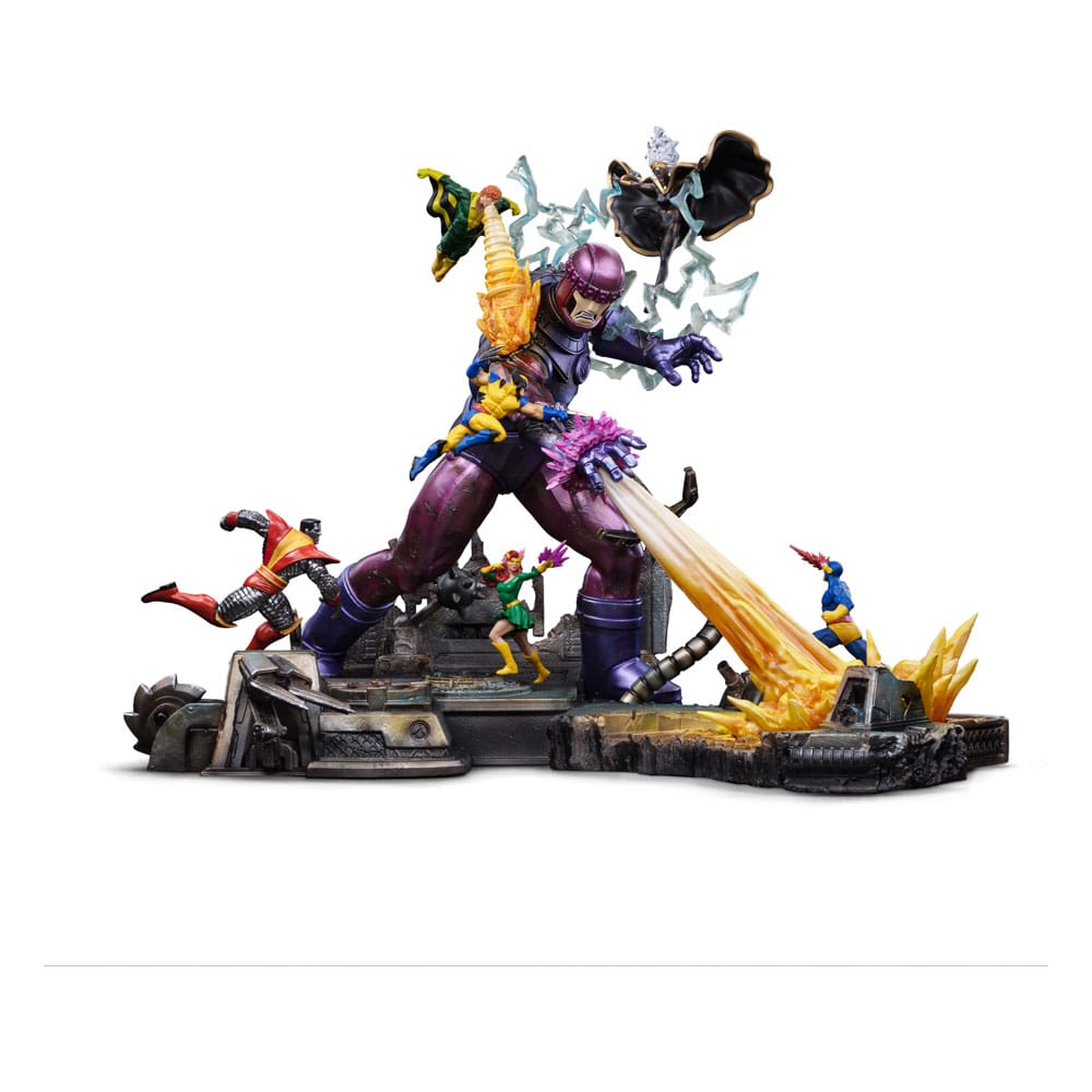 Marvel Demi Art Scale Statue 1/20 X-Men Danger Room Diorama A Iron Studios