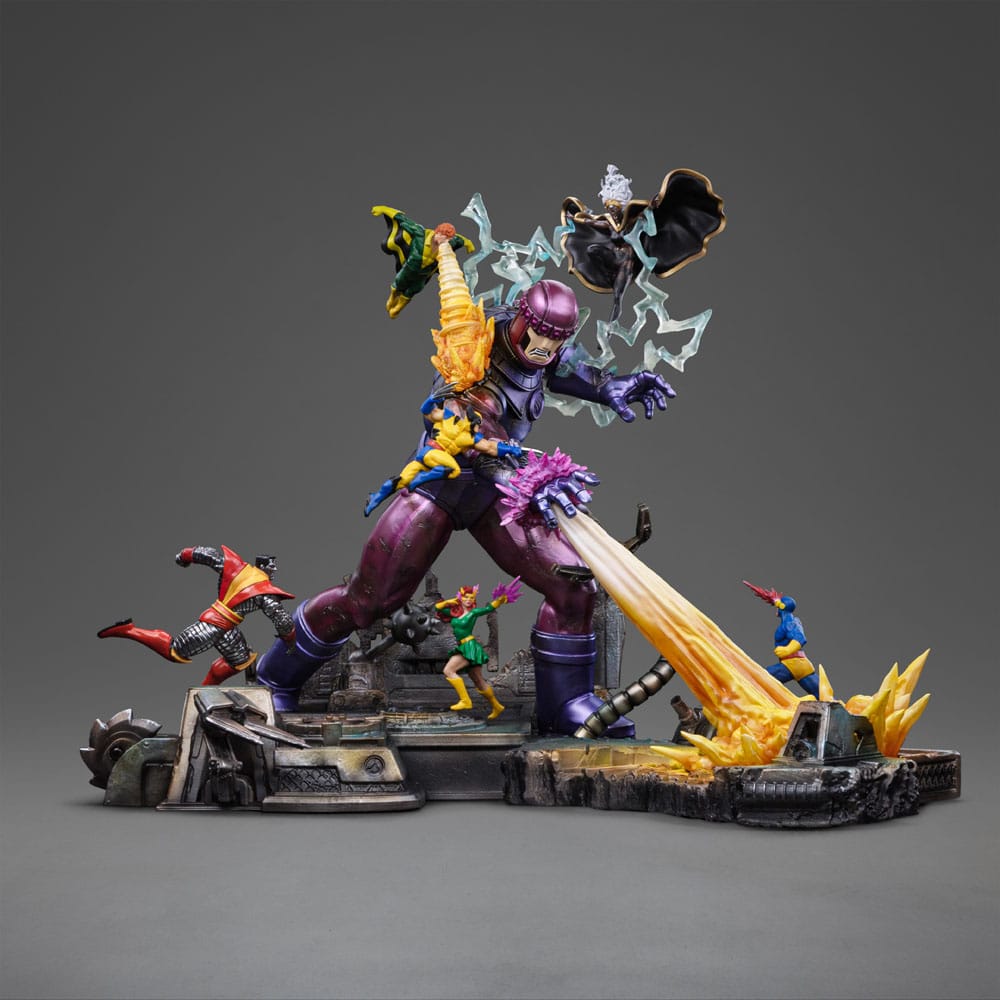 Marvel Demi Art Scale Statue 1/20 X-Men Danger Room Diorama A Iron Studios