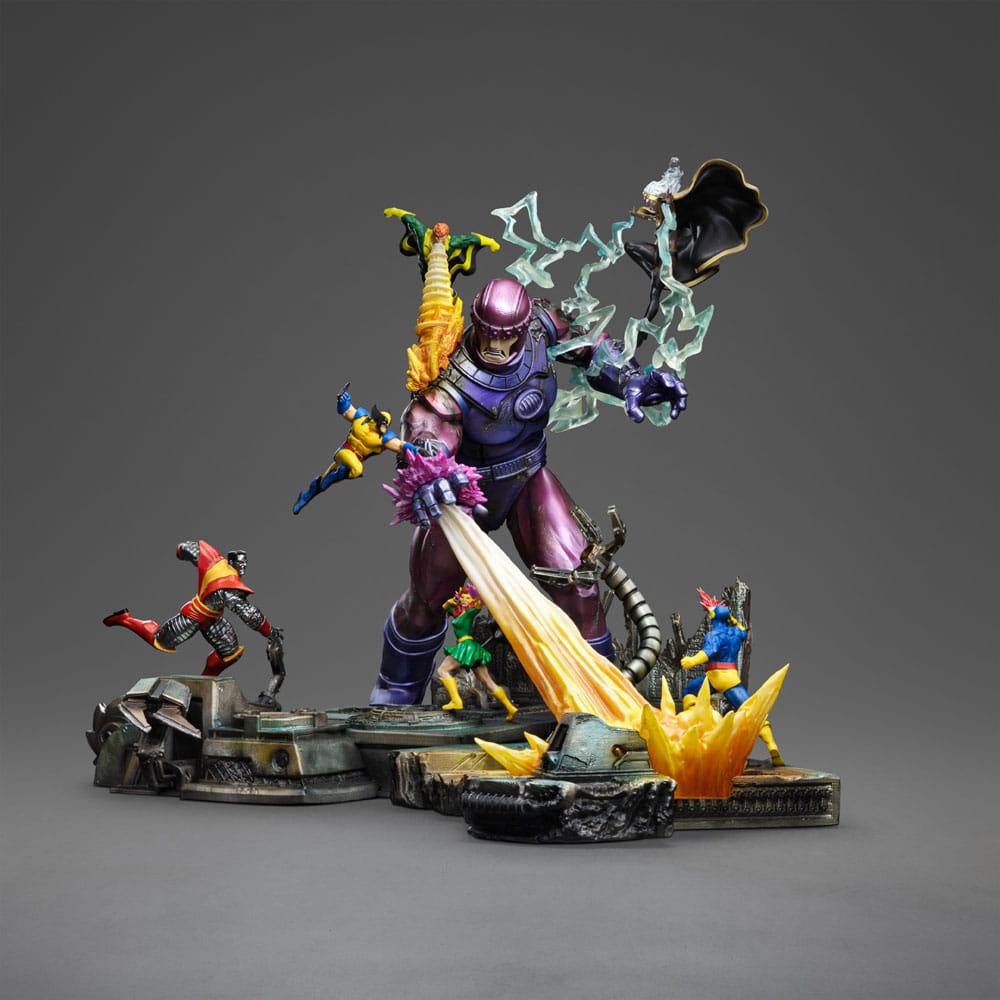 Marvel Demi Art Scale Statue 1/20 X-Men Danger Room Diorama A Iron Studios