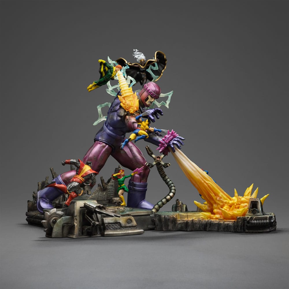 Marvel Demi Art Scale Statue 1/20 X-Men Danger Room Diorama A Iron Studios