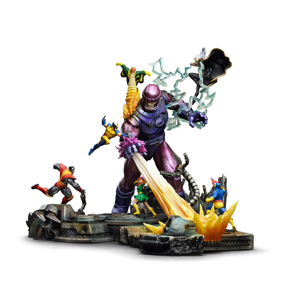 Marvel Demi Art Scale Statue 1/20 X-Men Danger Room Diorama A Iron Studios