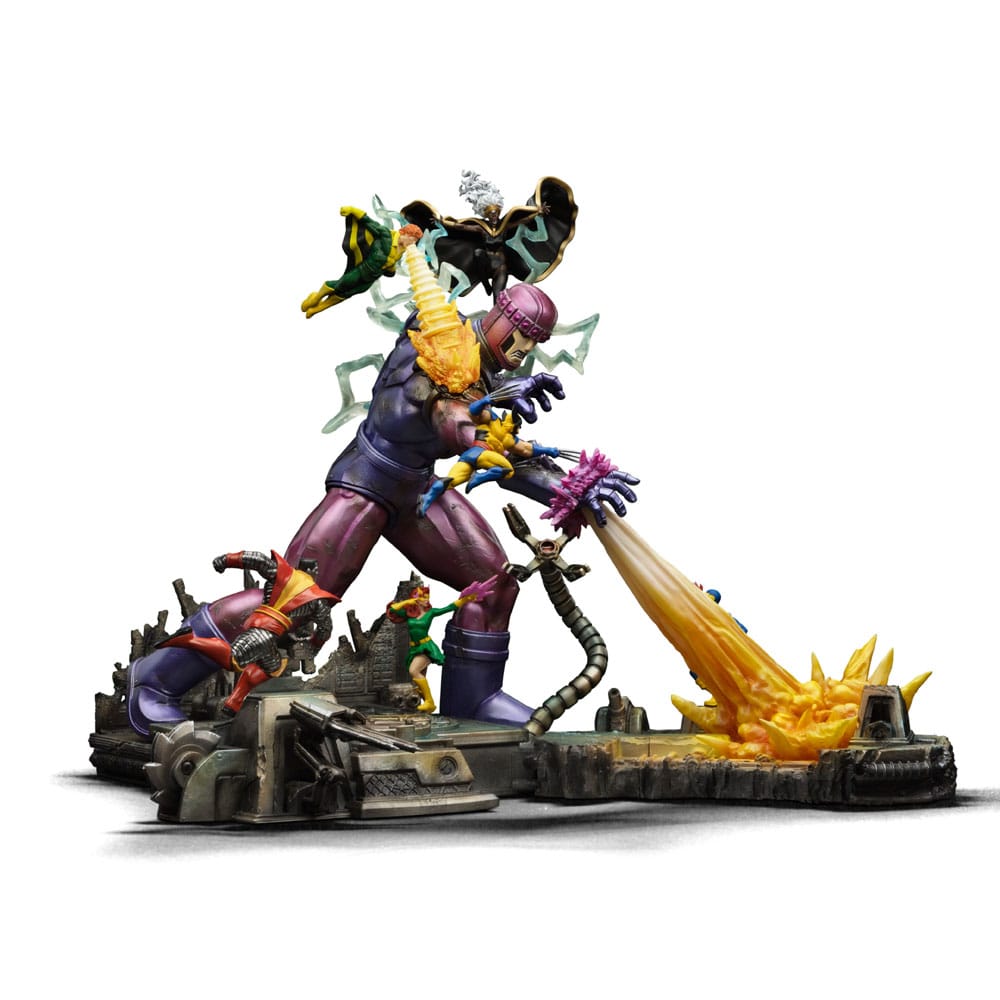 Marvel Demi Art Scale Statue 1/20 X-Men Danger Room Diorama A Iron Studios
