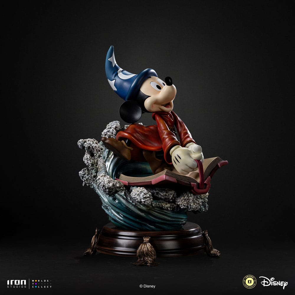 Disney Classics Vintage Collection Deluxe Art Scale Statue Sorcerer Mickey Iron Studios