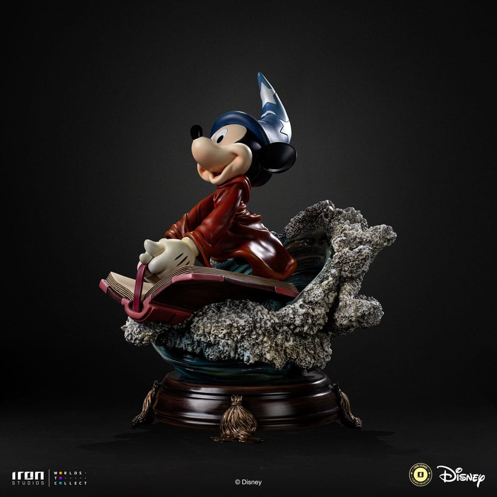Disney Classics Vintage Collection Deluxe Art Scale Statue Sorcerer Mickey Iron Studios