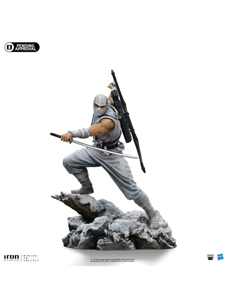 GI Joe Art Scale Statue Storm Shadow Iron Studios