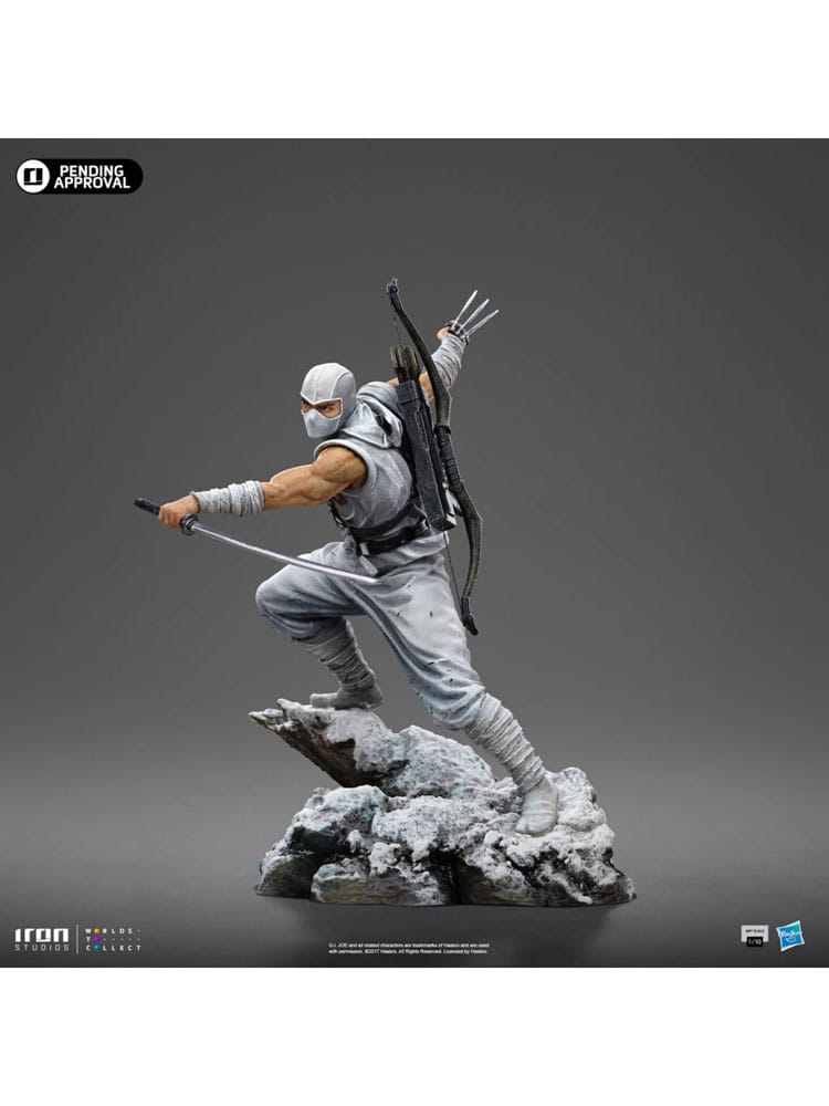 GI Joe Art Scale Statue Storm Shadow Iron Studios