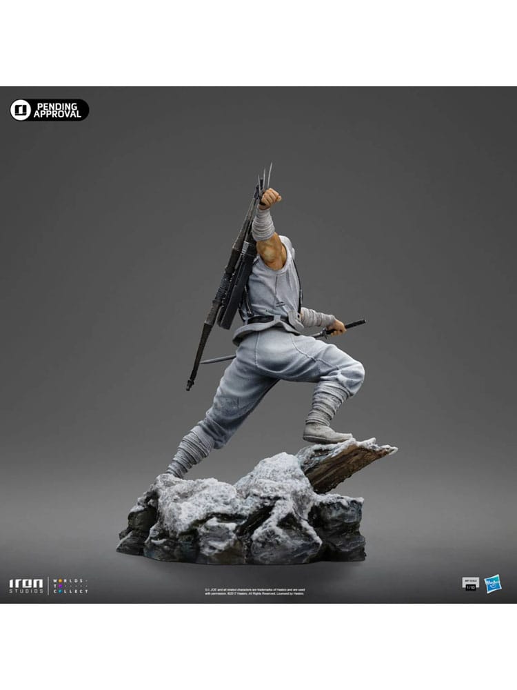 GI Joe Art Scale Statue Storm Shadow Iron Studios