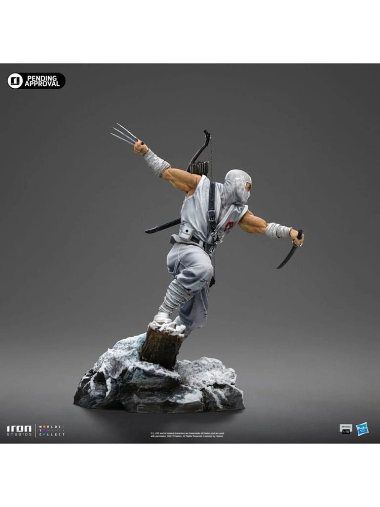 GI Joe Art Scale Statue Storm Shadow Iron Studios