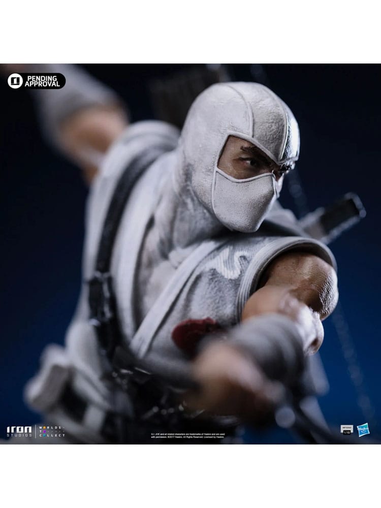 GI Joe Art Scale Statue Storm Shadow Iron Studios